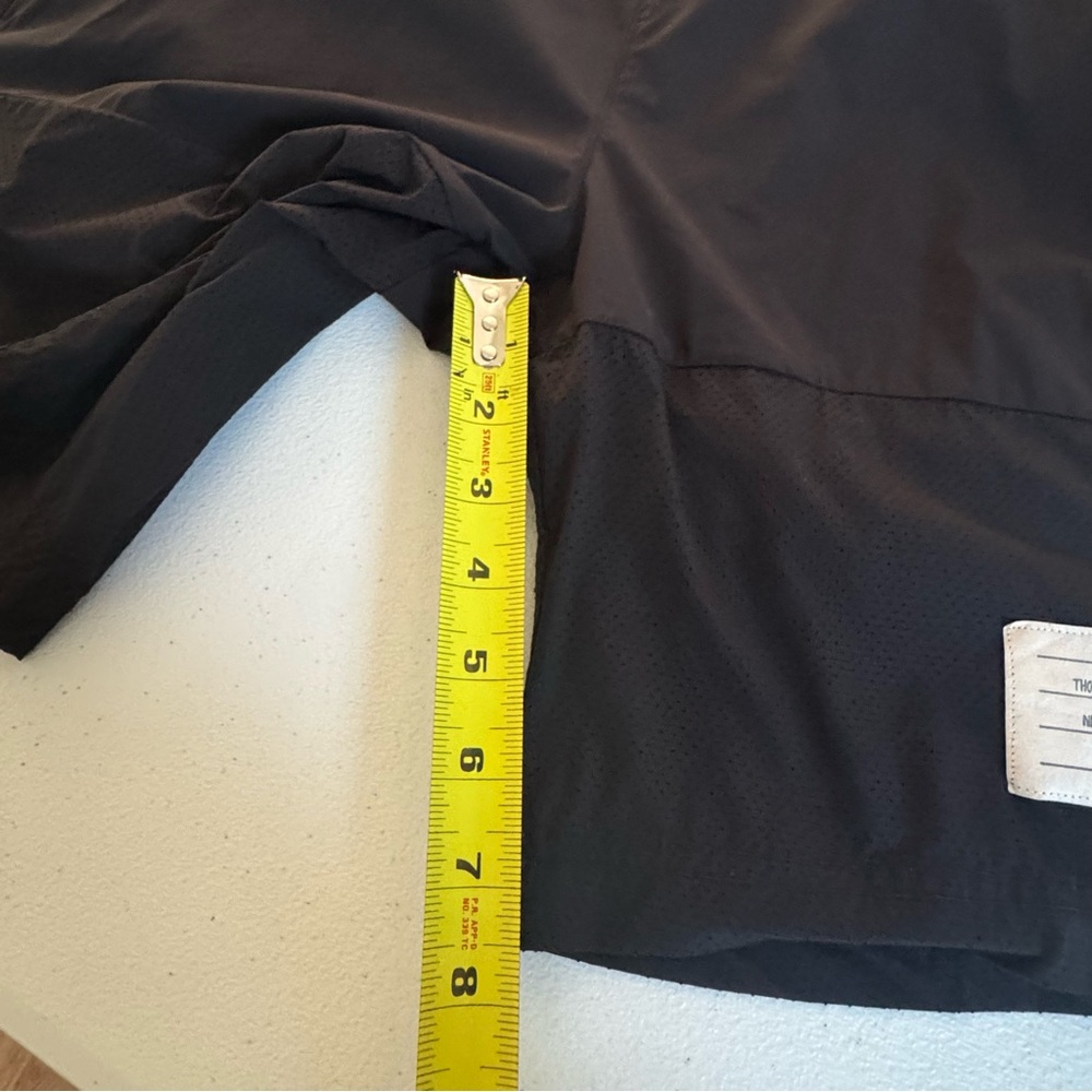 Thom Browne Black Athletic Shorts Bottom Mesh Size M - Picture 12 of 13